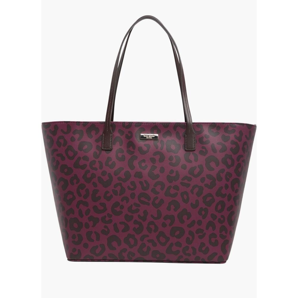 Kate Spade New York Shore Street Margareta Leopard Print Tote Bag